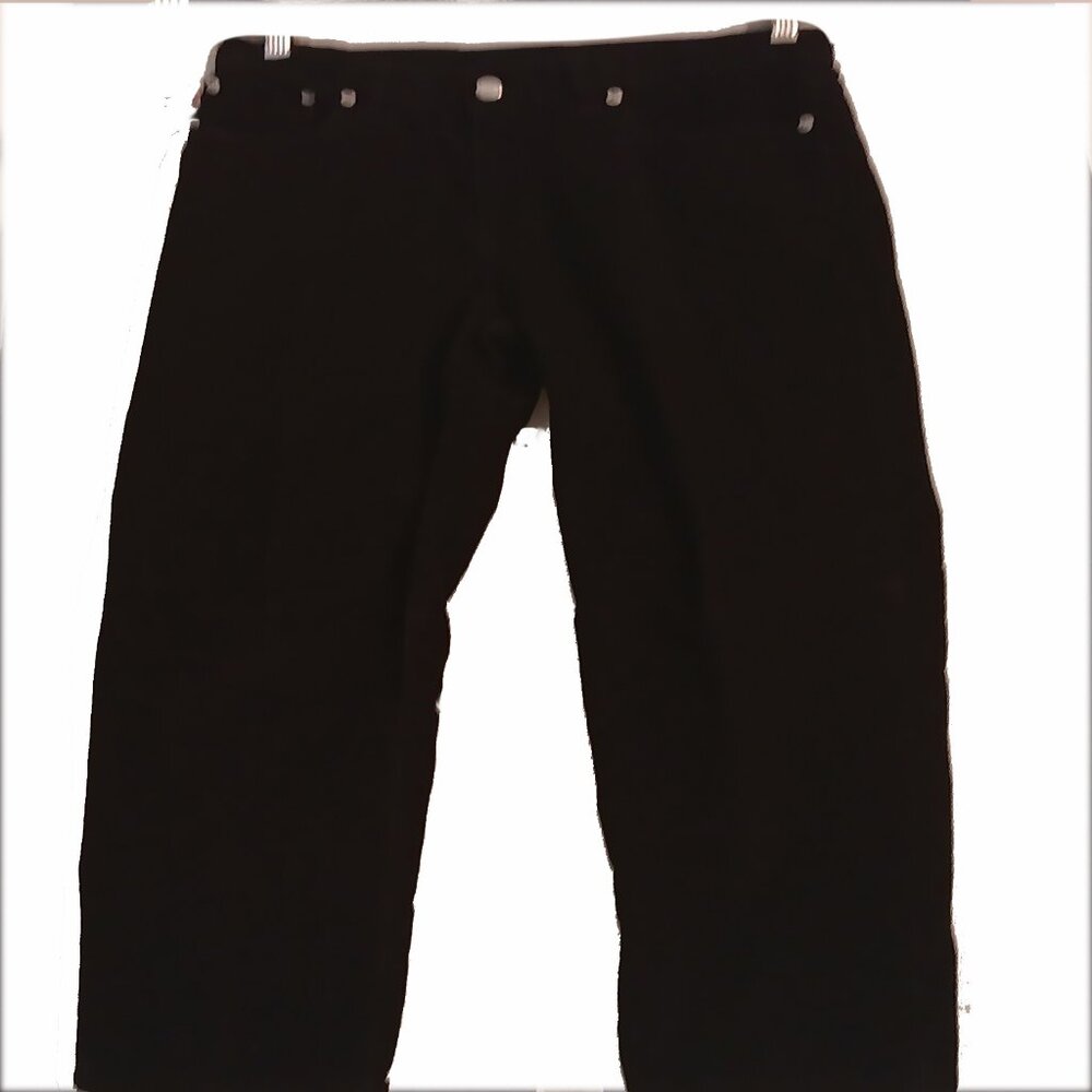 Polo Jeans by Ralph Lauren Black Corduroy Size 8